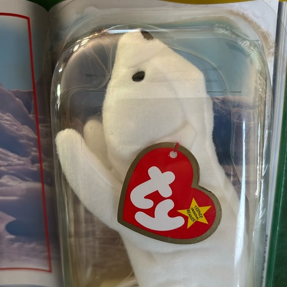 TY Teenie Beanie Babies 2000 - Chilly the polar bear - Picture 3 of 3